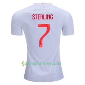 Koszulka Anglia Sterling 7 Domowe Koszulki Piłkarskie Mistrzostwa Świata 2018 